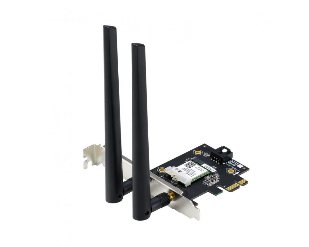 Мрежова карта ASUS PCE-AX1800 Dual-Band WiFi 6 802.11ax Bluetooth 5.2 PCIe Adapter 2