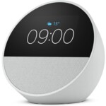 <span>Тонколони</span> Смарт часовник Amazon Echo Spot 2024, Alexa асистент, Бял <span class='catalog-num-in-name'>AMAZON-ECHO-SPOT-WH</span> - 