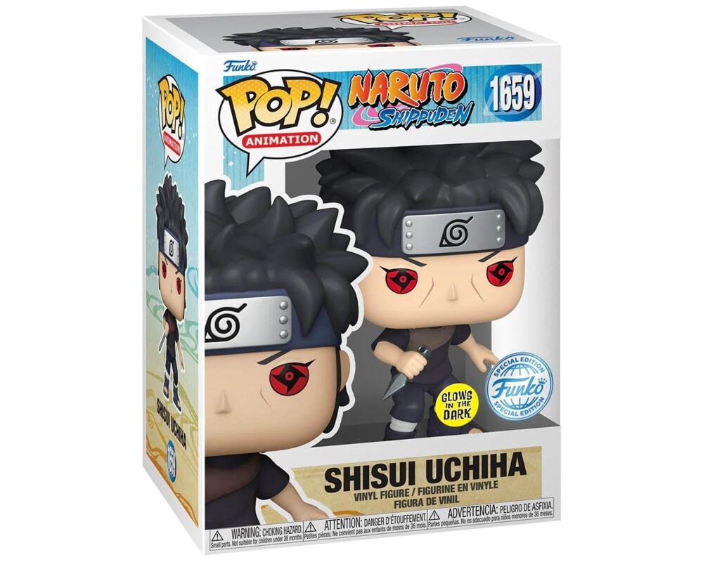 Фигурка Funko POP! Animation: Naruto Shippuden - Shisui Uchiha (Glows in the Dark) (Special Edition) #1659 2
