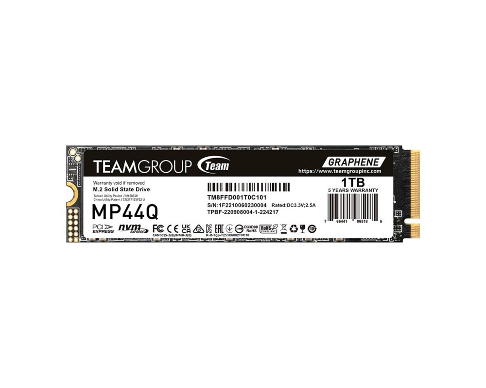 SSD TEAM SSD MP44Q 1TB M2 PCI-E 4