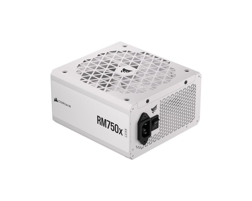 Захранване Corsair RM750x Shift White, 750 W, 80+ Gold 3