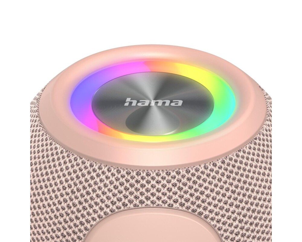 Тонколони HAMA Блутут колонка "Ball Shape Speaker", 5 светлинни режима, 5W, 188240 5