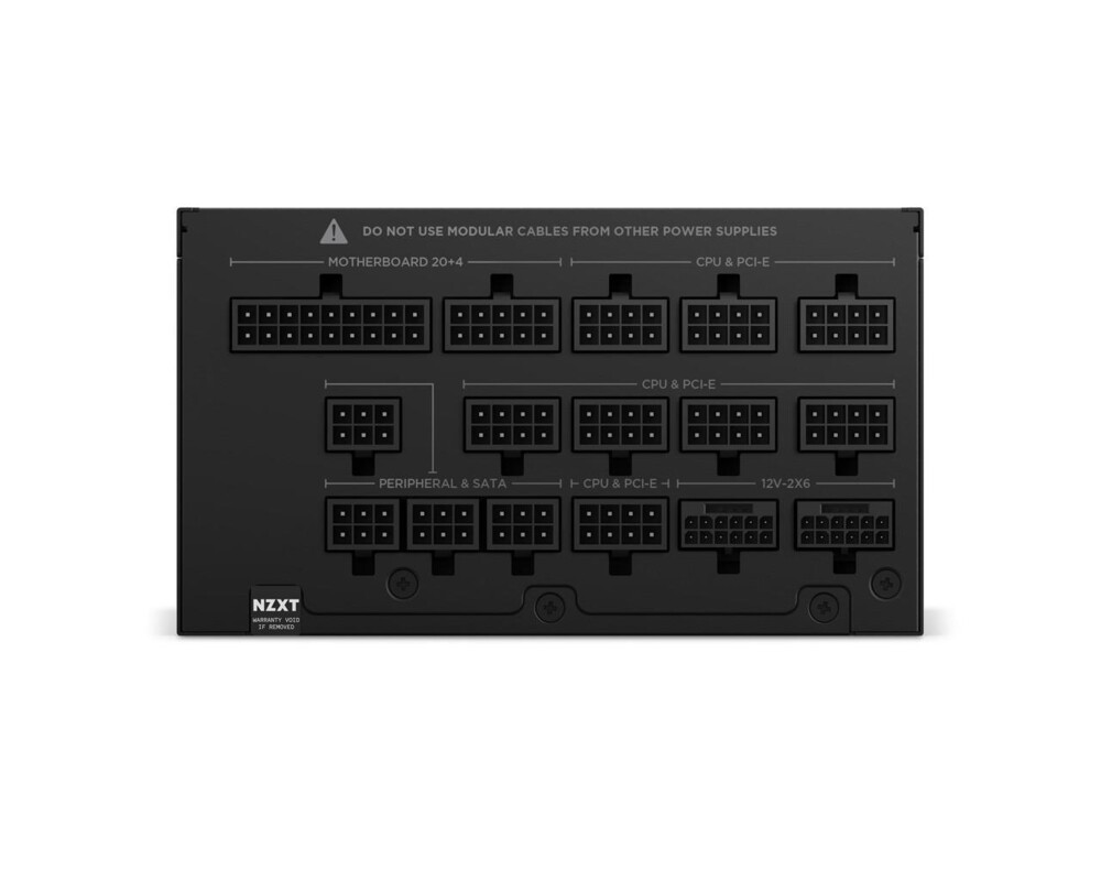 Захранване NZXT C1500, 1500W 80+ Platinum ATX 3.1 - Fully Modular 3