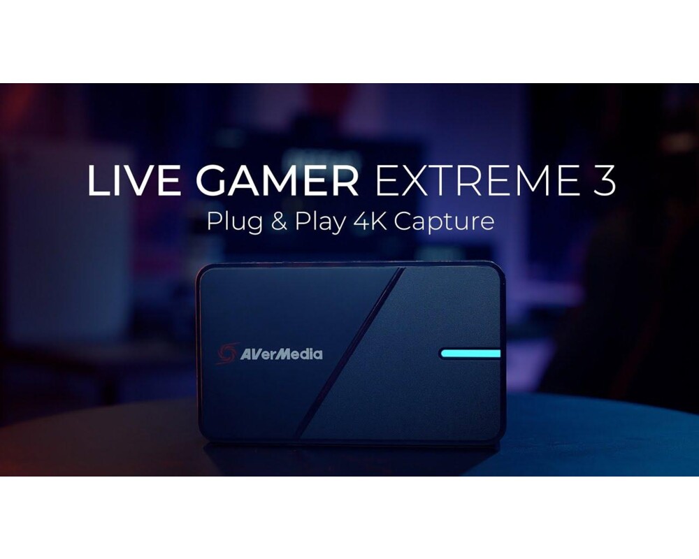 TV тунер/видео устройство Външен кепчър AVerMedia LIVE Gamer Extreme 3 - 4K Plug&Play 6