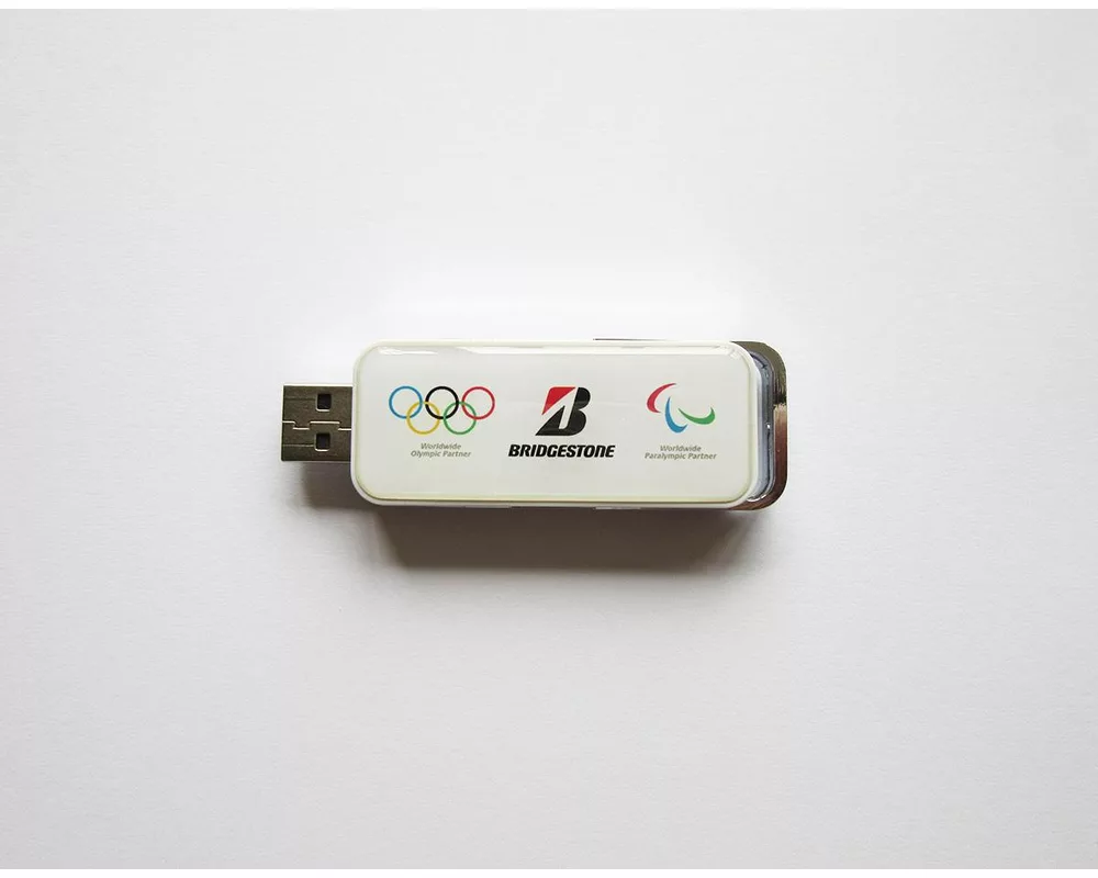 Флаш памет Флаш памет 32Gb USB 2.0 SD-34B, бяла, Без лого 2