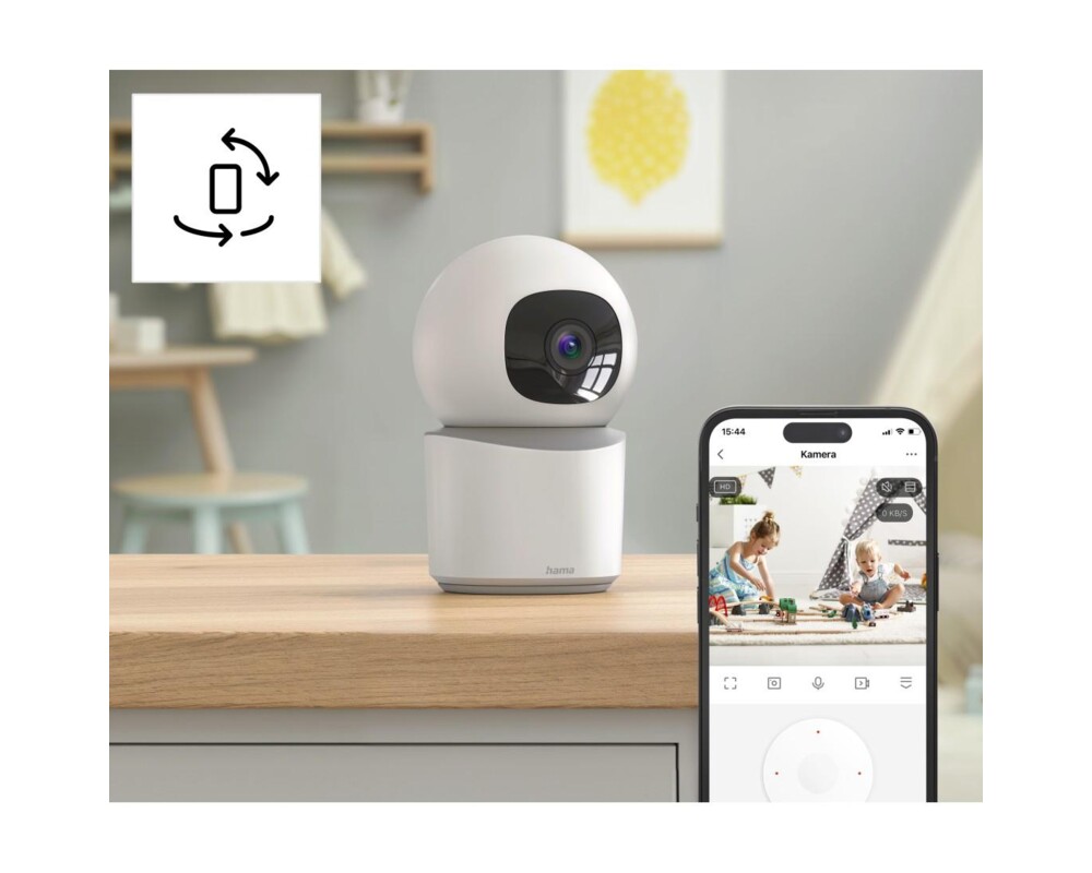 Цифрова IP камера HAMA WiFi  1080p, за закрити помещения, 176652 5