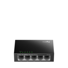  Суич Cudy FS105, 5-портов 10/100 Mbps RJ 45, Метален корпус, Черен 778578 CUDY-SWITCH-FS105 на топ цена - PIC.bg
