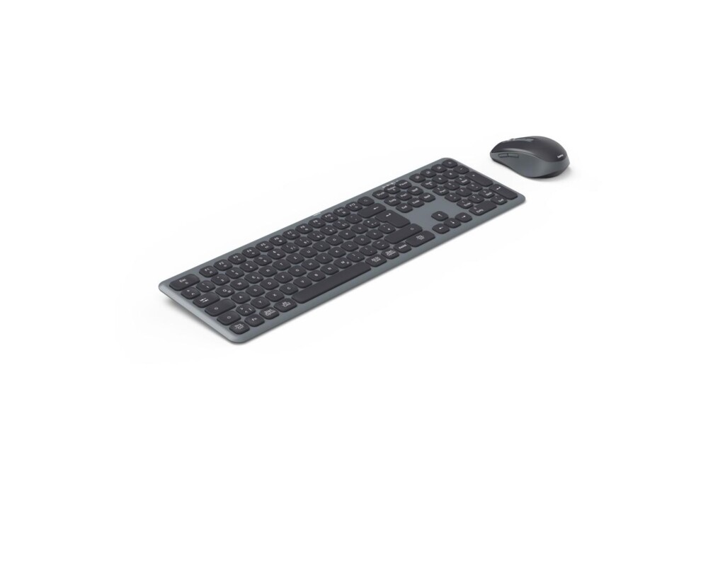 Клавиатура HAMA Безжичен комплект клавиатура и мишка WKM-550, черна, 173065 4
