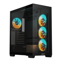  Gigabyte C500 PANORAMIC Stealth Black - Mid-Tower 779200 C500P-ST на топ цена - PIC.bg
