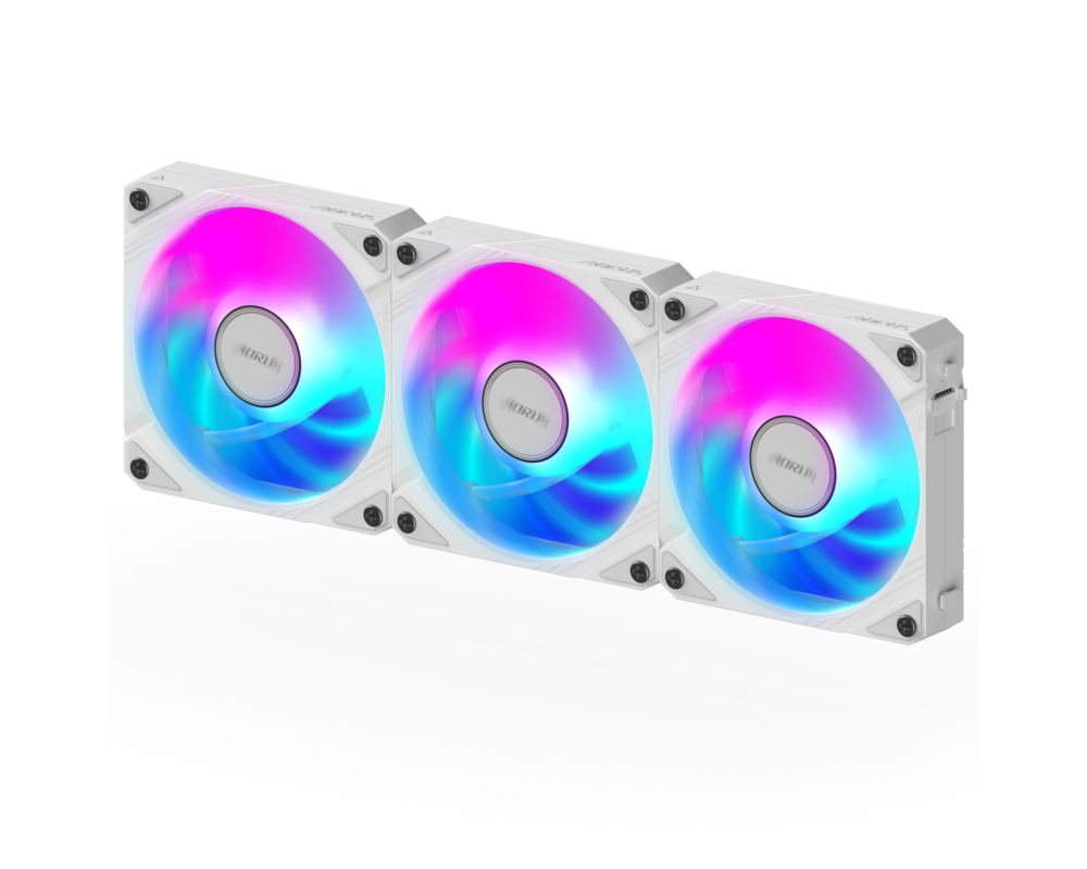 Вентилатор Комплект вентилатори GIGABYTE AORUS EZ CHAIN 120 ICE 3-Pack ARGB 3