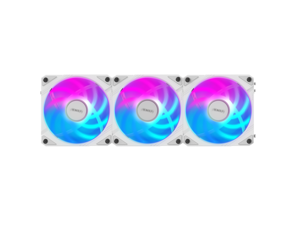 Вентилатор Комплект вентилатори GIGABYTE AORUS EZ CHAIN 120 ICE 3-Pack ARGB 4
