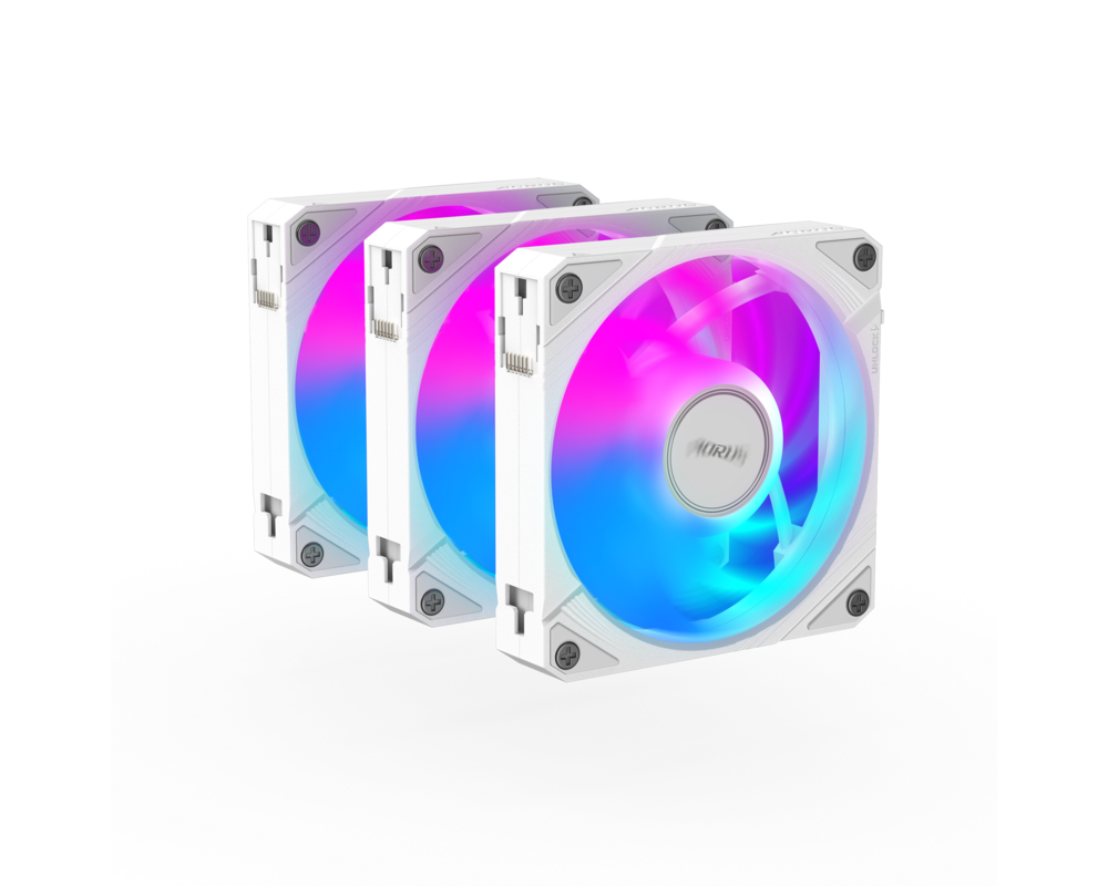 Вентилатор Комплект вентилатори GIGABYTE AORUS EZ CHAIN 120 ICE 3-Pack ARGB 2