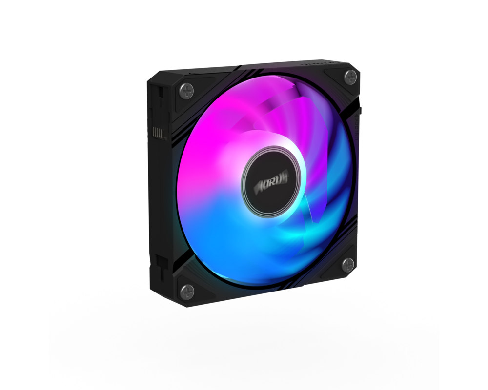 Вентилатор GIGABYTE AORUS EZ CHAIN 120 Black ARGB 3