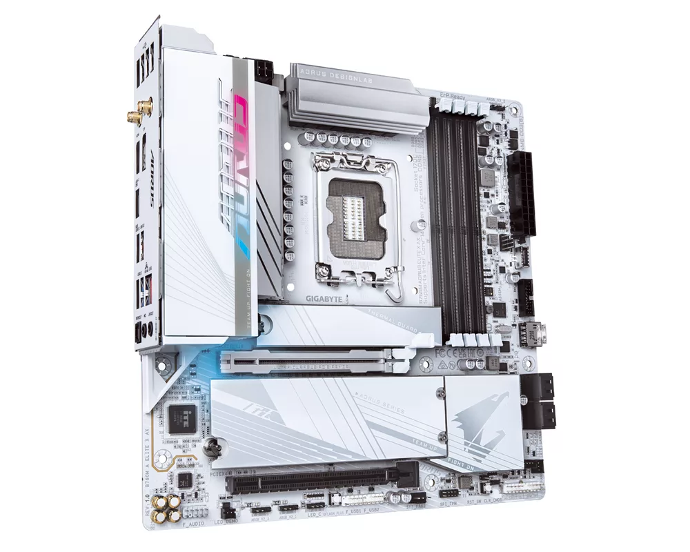 Дънна платка GIGABYTE B760M AORUS ELITE X AX 2