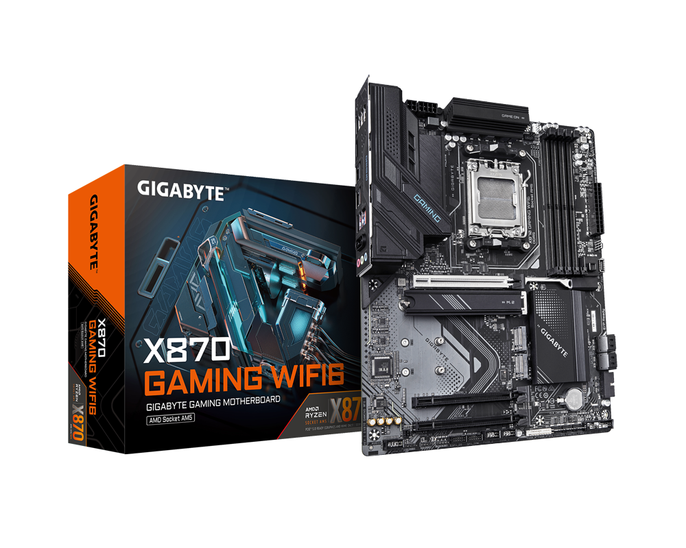 Дънна платка GIGABYTE X870 GAMING WIFI 6, Socket AM5 4