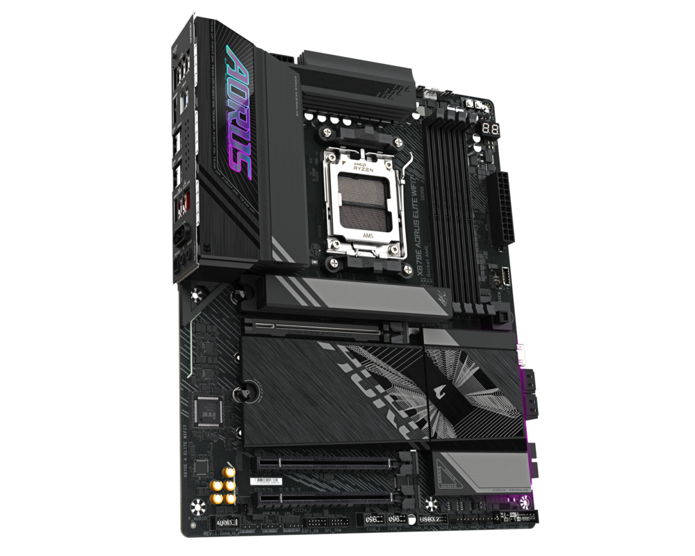 Дънна платка GIGABYTE X870E AORUS ELITE WIFI 7, Socket AM5 3