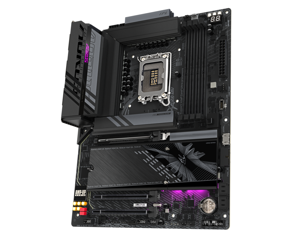 Дънна платка GIGABYTE Z890 AORUS ELITE WIFI 7, LGA 1851 3