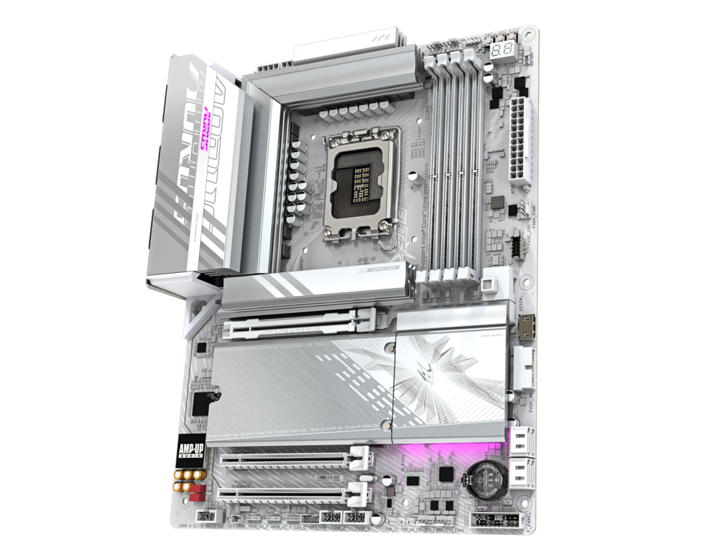 Дънна платка GIGABYTE Z890 AORUS ELITE WIFI 7 ICE, LGA 1851 2