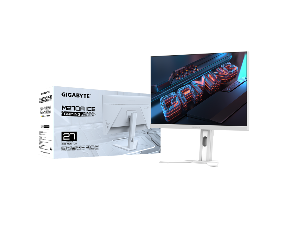 Монитор Gigabyte M27QA ICE, QHD(2560x1440), 180hz, 1 ms 8