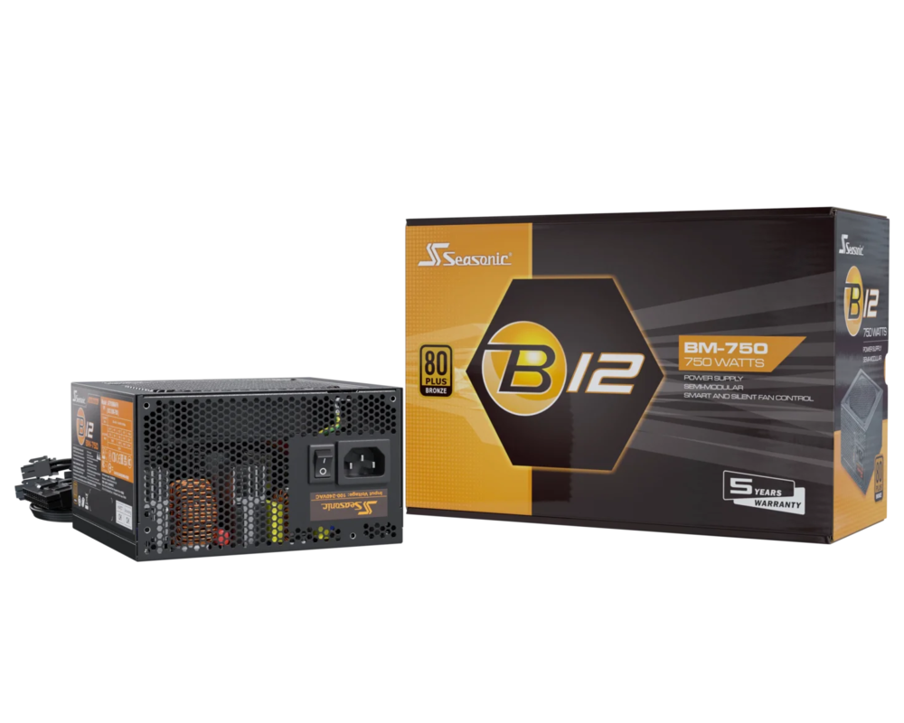 Захранване Seasonic B12BM 750W Bronze 85+ 9