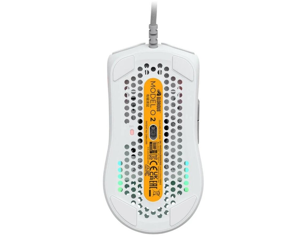 Мишка Геймърска мишка Glorious Model O 2, Бяла 4