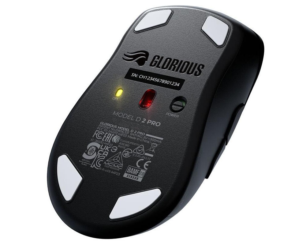 Мишка Геймърска мишка Glorious Model O 2 PRO, Несиметричен дизайн 8