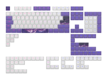  Капачки за механична клавиатура Dark Project - Violet Horizons PBT - ANSI & ISO 781120 FSH-DP-KS177-DPUP1 на топ цена - PIC.bg