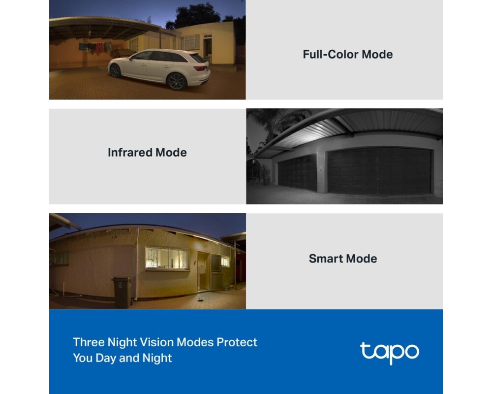 Цифрова IP камера  охранителна WiFi  TP-Link Tapo C510W - 2K Pan/Tilt 3