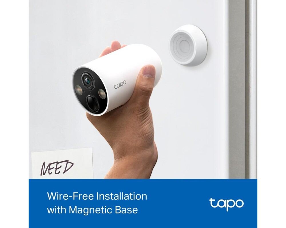 Цифрова IP камера Охранителна WiFi  TP-Link Tapo C425, Външен/вътрешен монтаж, WiFi 8