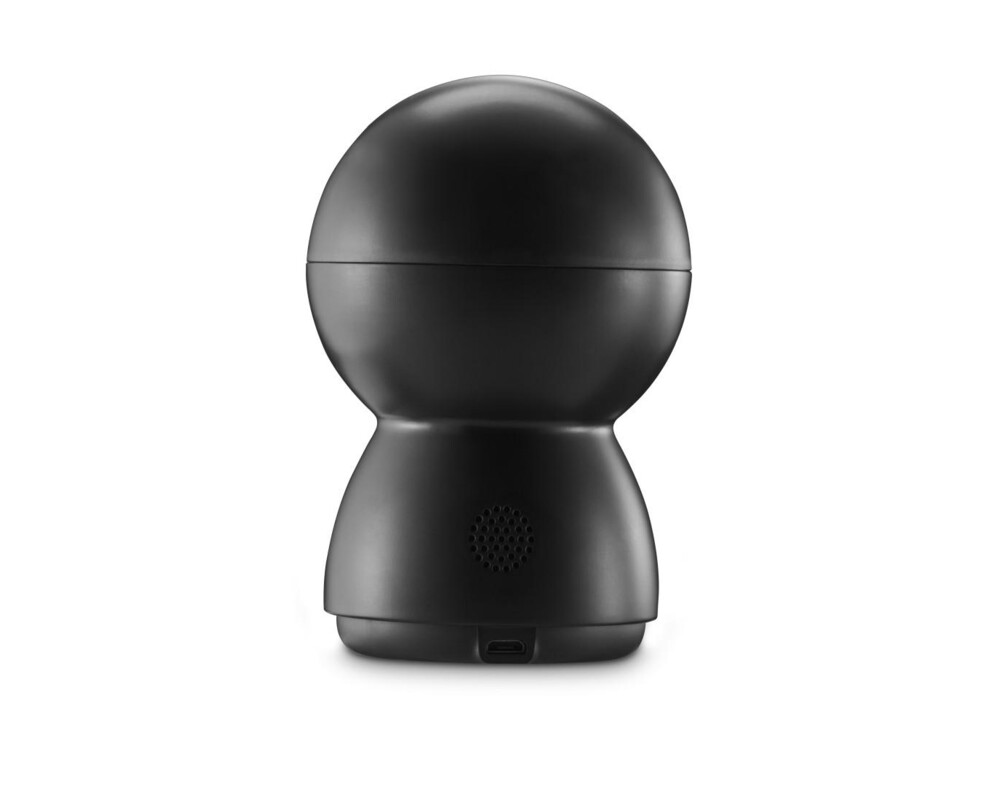 Цифрова IP камера HAMA WiFi  1080p, за закрити помещения, въртяща се, сензор за движение, черна 3