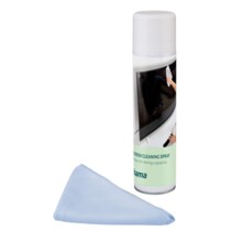  HAMA Почистващ спрей, 200 ml, 20x20 cm микрофибърна кърпа 782716 HAMA-221096 на топ цена - PIC.bg