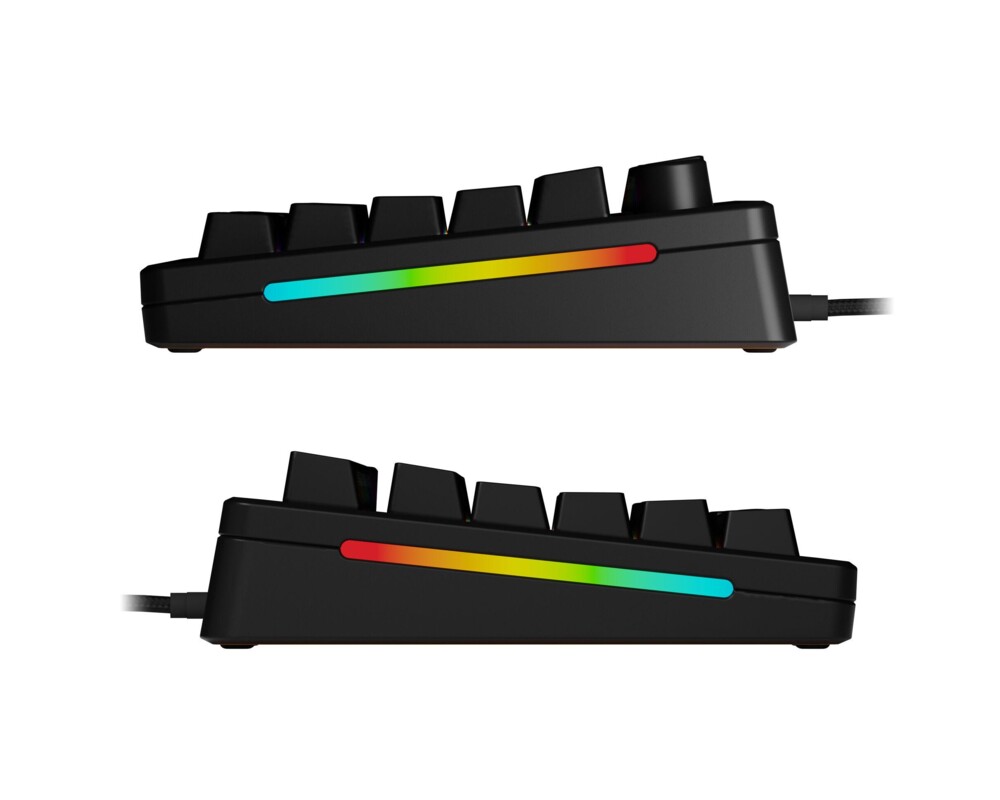 Клавиатура Геймърска механична клавиатура Glorious GMMK 3 75% Black - Fox Linear Switches 3