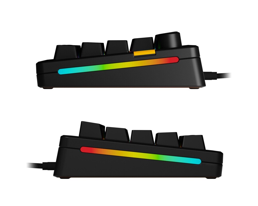 Клавиатура Геймърска механична клавиатура Glorious GMMK 3 HE 65% Black - Fox HE Switches 3
