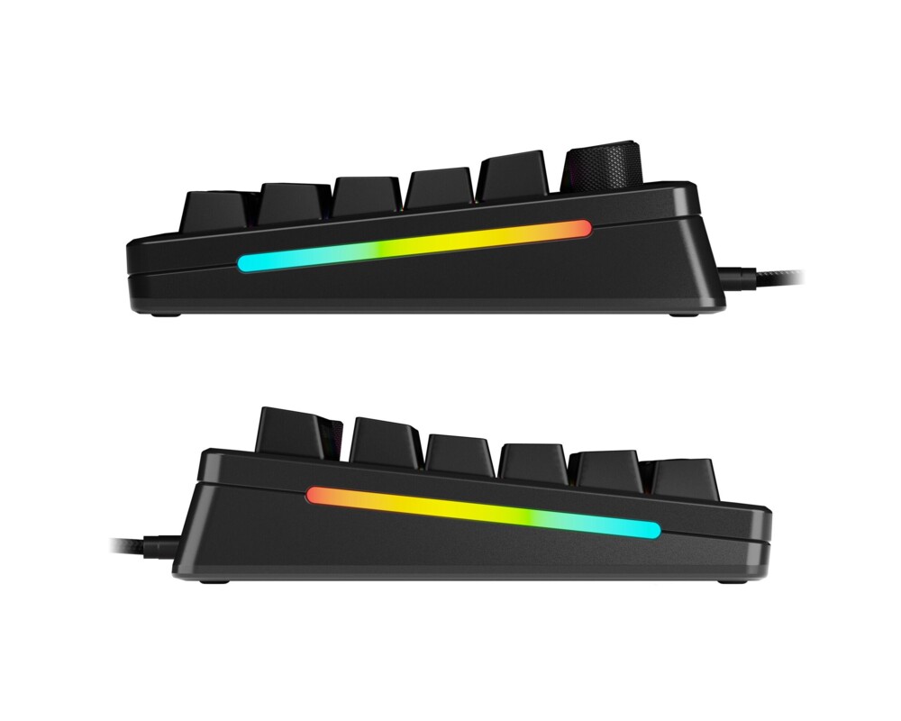 Клавиатура Геймърска механична клавиатура Glorious GMMK 3 Pro 75% Black - Fox Linear Switches 3