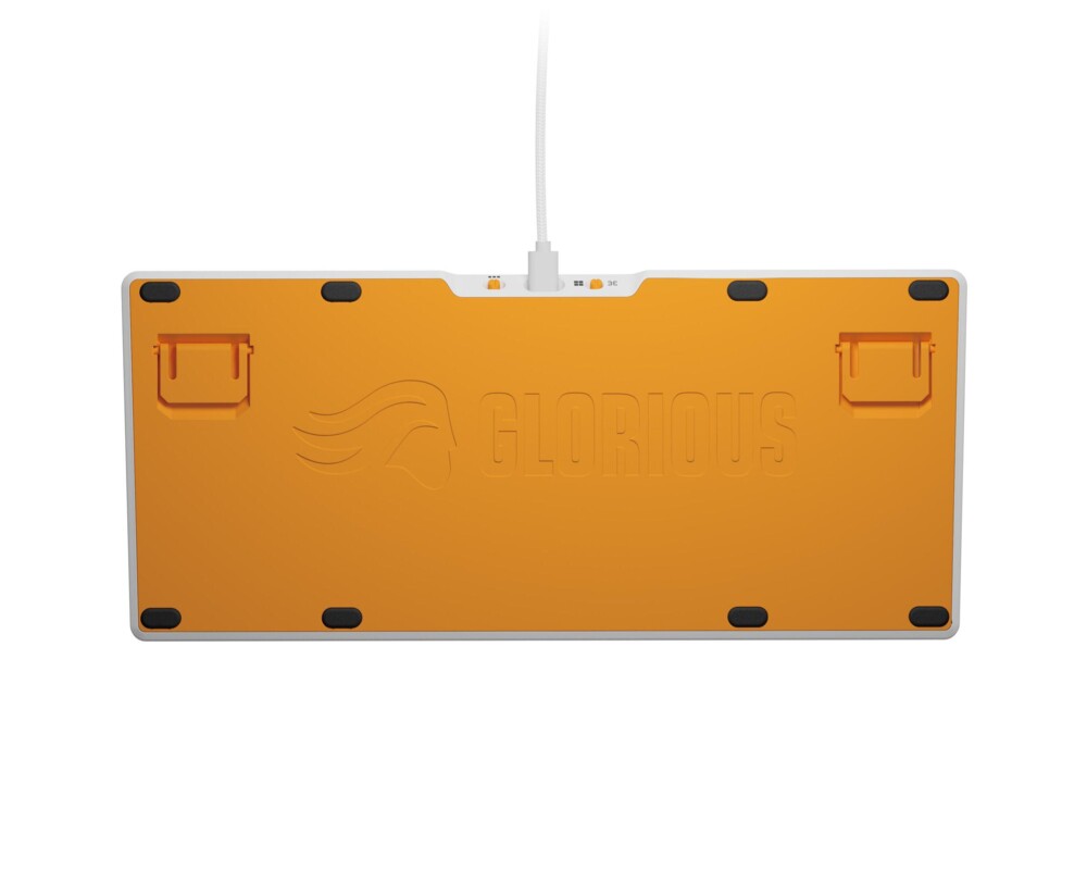 Клавиатура Геймърска механична клавиатура Glorious GMMK 3 75% White - Fox Linear Switches 5