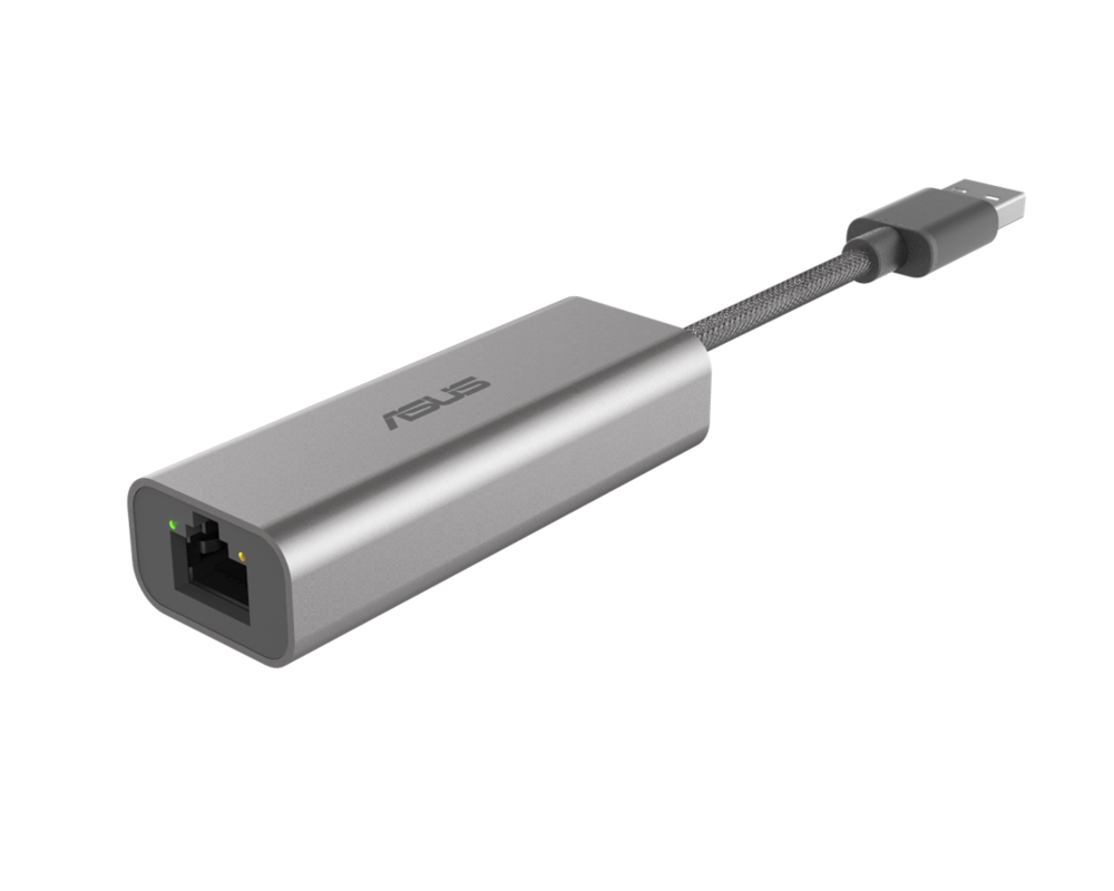 Мрежова карта Мрежова адаптер ASUS USB-C2500 USB-Type A, RJ45 2.5G/1G/100Mbps 2