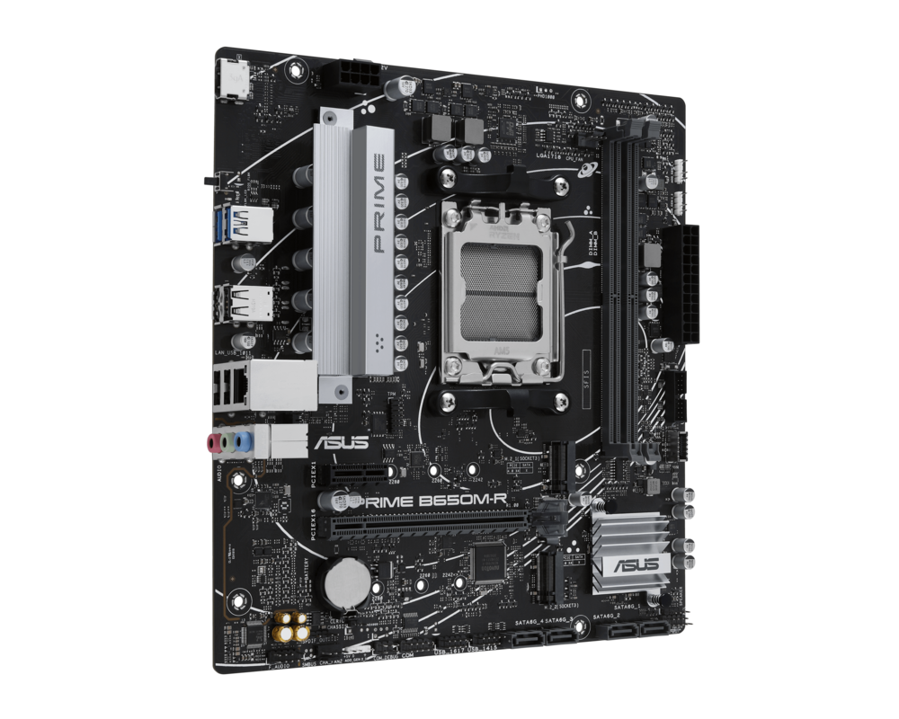 Дънна платка ASUS PRIME B650M-R socket AM5, 2xDDR5 2