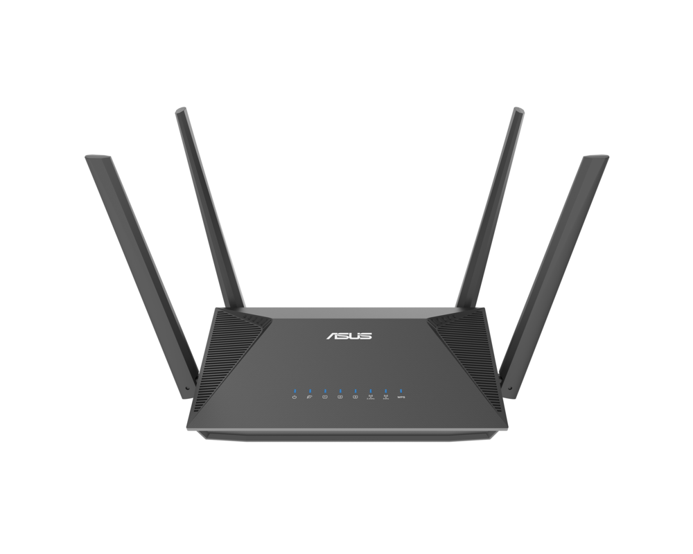 Рутер ASUS RT-AX52 AX1800 Dual Band WiFi 6 (802.11ax), AiMesh Compatible, Buil-in VPN 2