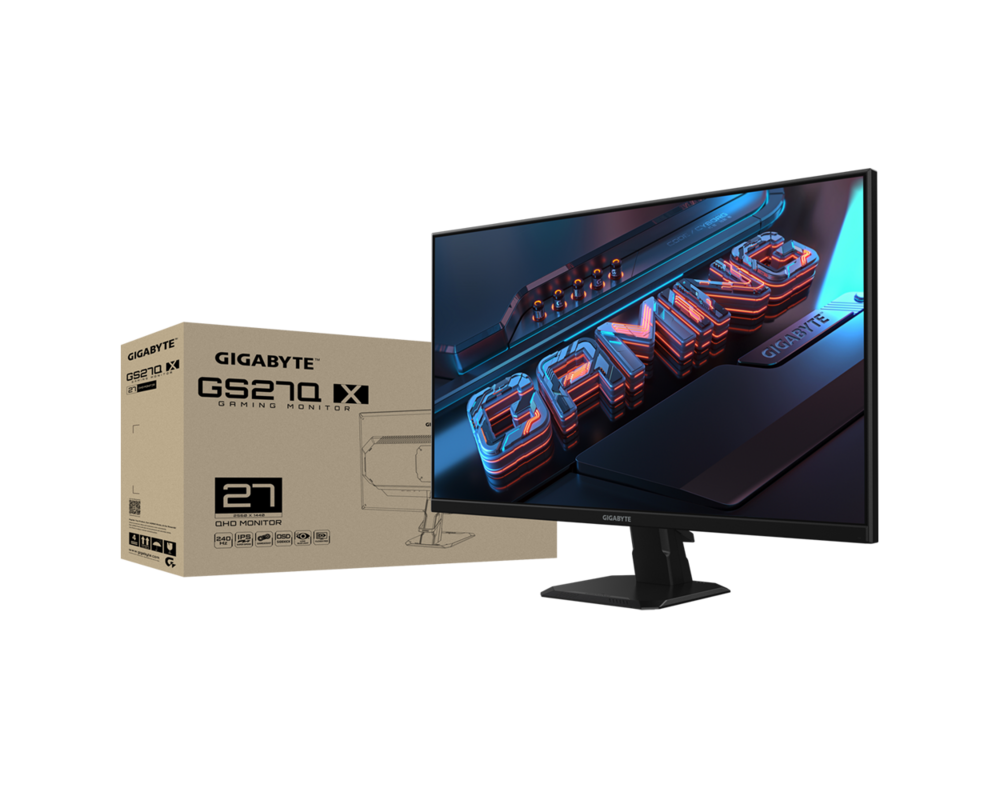 Монитор Gigabyte GS27Q X 27" SS-IPS QHD (2560x1440), 240Hz, 1 ms 8