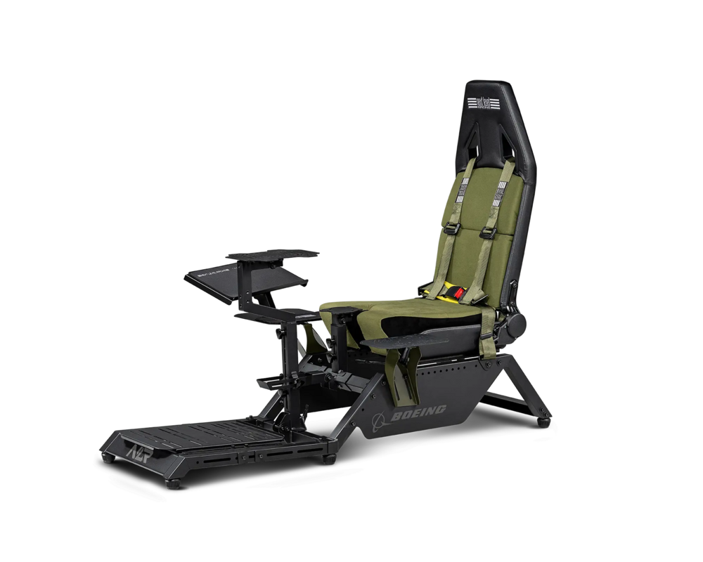 Геймърски стол Авио симулатор Next Level Racing Boeing Military Edition