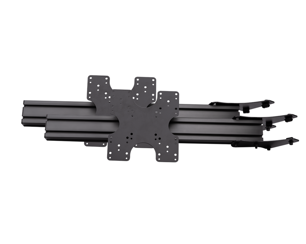 Стойка Удължително рамо за монитор Next Level Racing Elite Freestanding Triple Monitor Carbon Grey 2