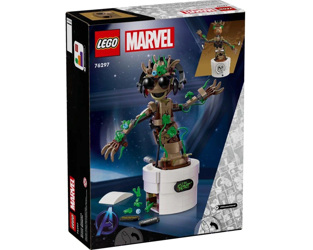 Конструктор LEGO Marvel - Super Heroes Tanzender cave, 76297 2