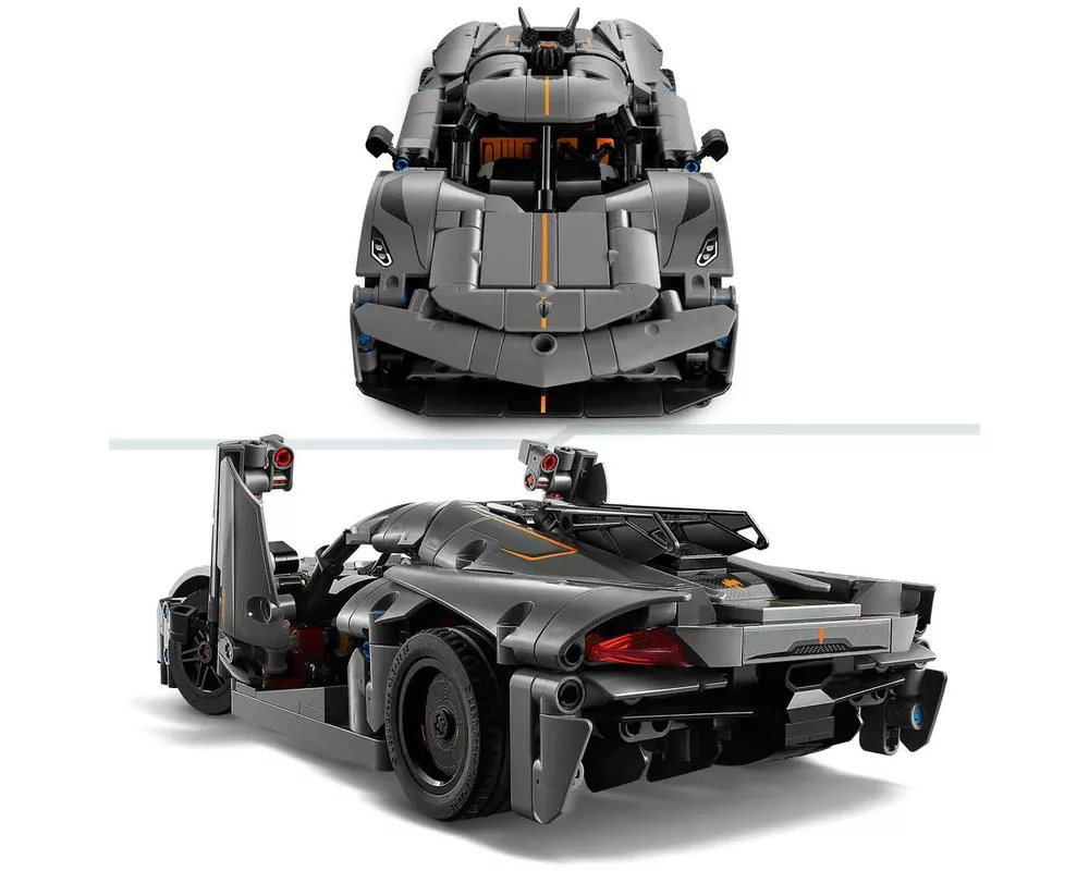 Конструктор LEGO Technic - Koenigsegg Jesko Absolut Grey Hypercar, 42173 4