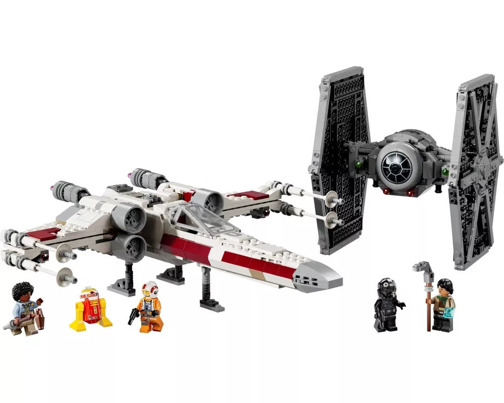 Конструктор LEGO Star Wars - Mash Up TIE Fighter X-Wing, 75393 2