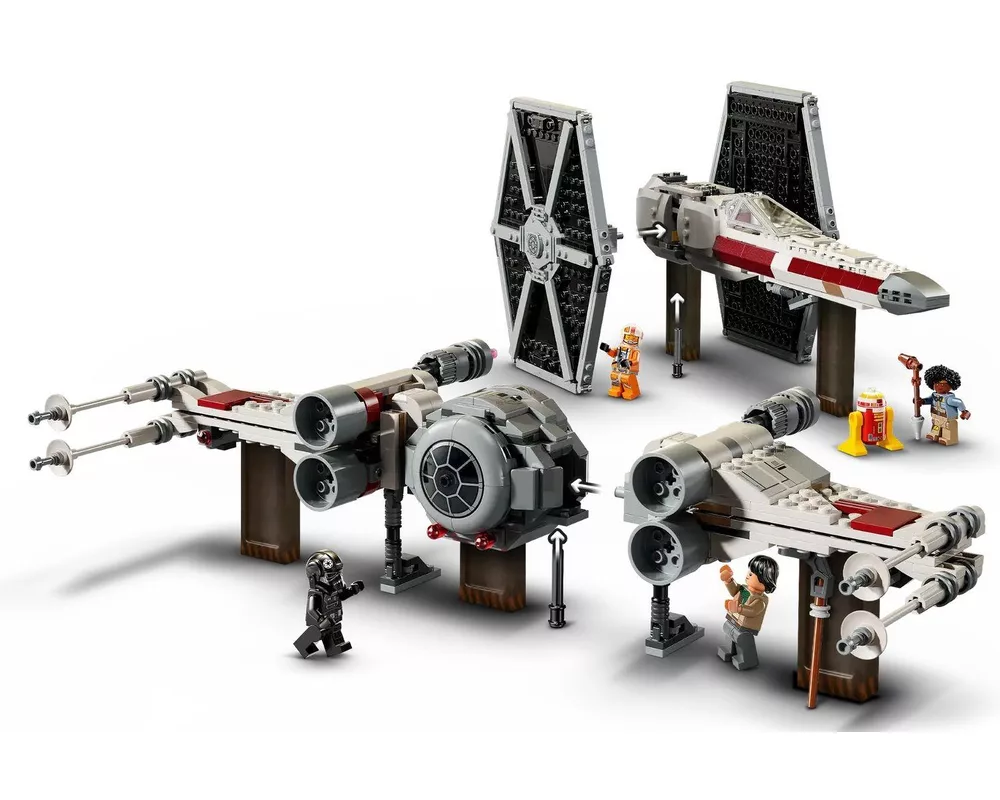 Конструктор LEGO Star Wars - Mash Up TIE Fighter X-Wing, 75393 6