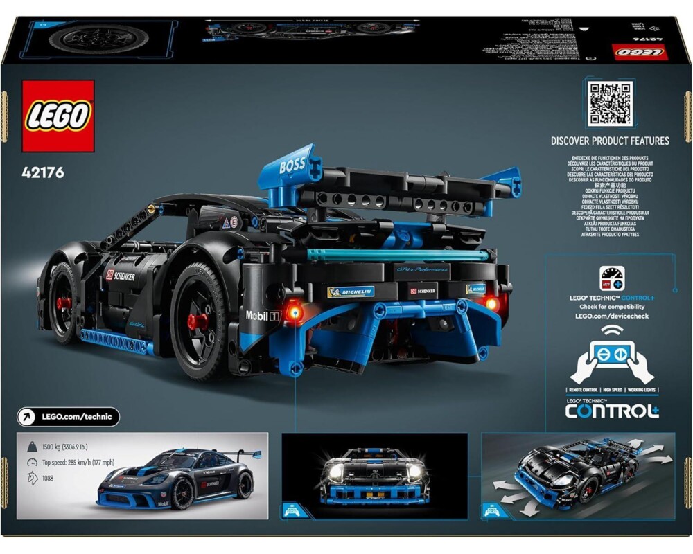 Конструктор LEGO Technic - Porsche GT4 e-Performance Rennwagen, 42176 2