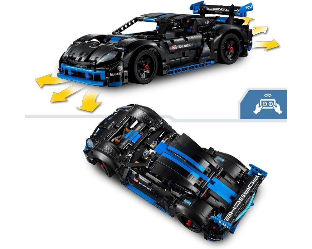 Конструктор LEGO Technic - Porsche GT4 e-Performance Rennwagen, 42176 6