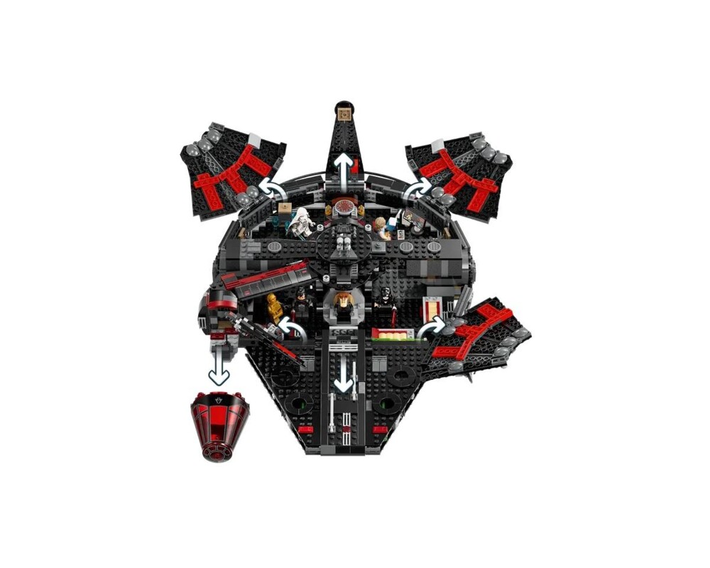 Конструктор LEGO Star Wars - Dunkler Millennium Falke, 75389 5