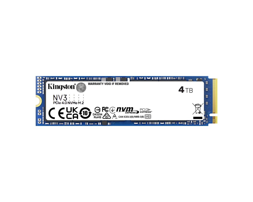 SSD 4TB Kingston SNV3S M2 PCIe 8