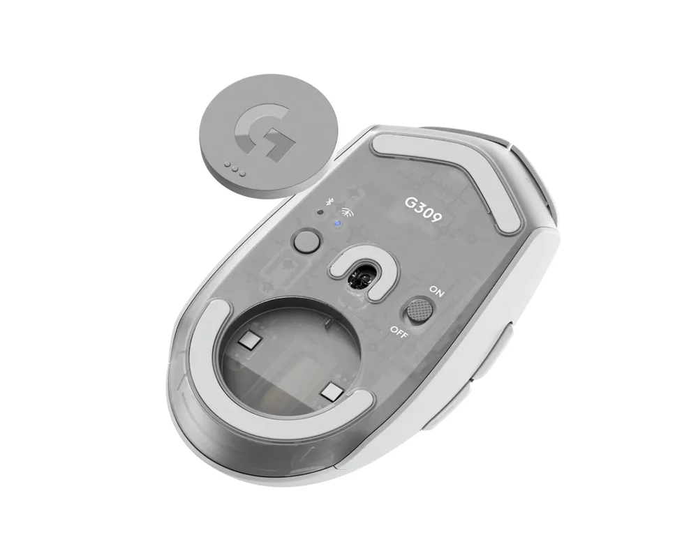 Мишка Геймърска мишка Logitech G309 White Lightspeed Wireless 5
